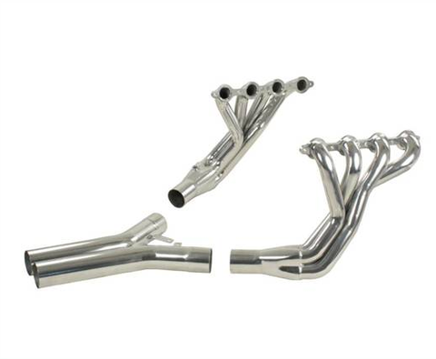 2005-2013 Chevy Corvette C6 6.0 + 6.2 V8 Pacesetter Armor Coat LONG TUBE Headers 