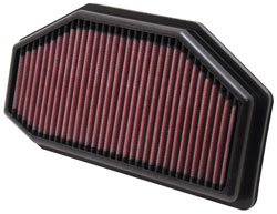 K&N Air Filter (Drop In Replacement) 2011 Triumph Speed Triple 1050 2011-2011 Triumph Street Triple