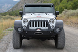 2007-2016 Jeep Wrangler Rigid Steel Full Front Bumper (Complete) by Rock Slide Engineering