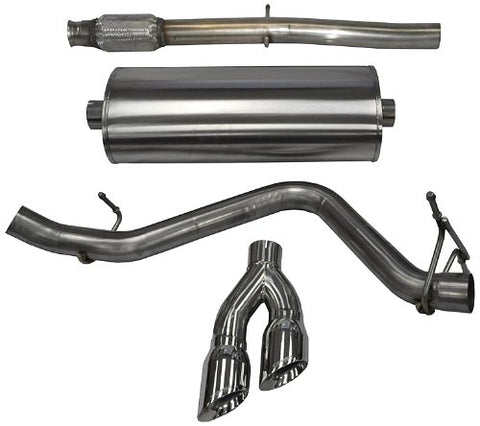 2014-2018 Chevrolet Silverado GMC Sierra 1500 5.3 V8 Crew Cab/Standard Bed 153" Wheelbase Corsa Sport Cat-Back Exhaust