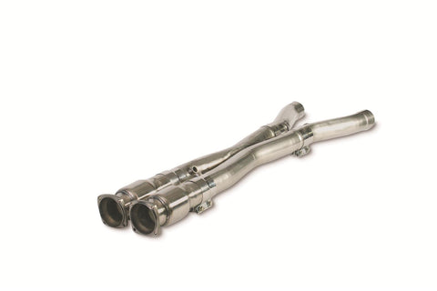 2005-2008 Chevy Corvette C6 Stainless Catted Intermediate Pipes by Dynatech