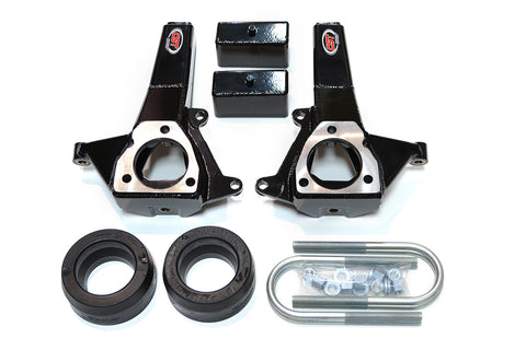 2002-2008 Dodge Ram 1500 HEMI 2WD (No Mega Cab) Lift Kit w/ Fabricated Spindles by CST 7" Front 3" Rear Lift