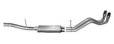 2010-2014 Chevy Silverado GMC Sierra 4.8 + 5.3 V8 1500 Regular Cab 6 1/2 Bed Gibson Performance Dual Sport Cat-Back Exhaust (Aluminized)