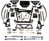 2011-2017 Chevy Silverado GMC Sierra 2500HD 3500HD Lift Kit w/ Rear Leaf Pack + 2.0 Emulsion Shocks by CST 8-10" Lift