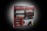 RECON Clear LED Fender Lights 1994-2001 Dodge Ram