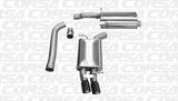 2009-2014 Audi A4 B8 (2.0 Turbo) Corsa Touring Cat-Back Exhaust BLACK