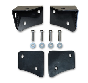 1997-2006 Jeep Wrangler Lower A-Pillar LED Light Mounts (Mounts 2 Rigid D Series Lights)