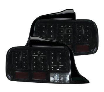 2005-2009 Ford Mustang Smoked Recon LED Tail Lights