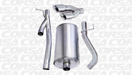 2003-2006 Chevrolet Silverado 2500 6.0 V8 Extended Cab/Short Bed 143.5" Wheelbase Corsa Sport Cat-Back Exhaust