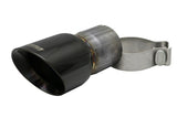 Corsa Performance Black PVD Exhaust Tip 2.5" In 3" Out.