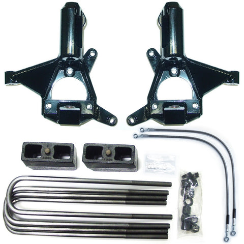 2007-2013 Chevy Silverado GMC Sierra 1500 2WD Lift Kit by CST 3.5"-5.5" Front 3" Rear Lift