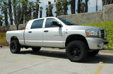 2003-2008 Dodge Ram 2500 2WD + Ram 1500 Mega Cab 2WD, 2500 Mega Cab 2WD 3.5" Front Spindle Lift Kit by CST