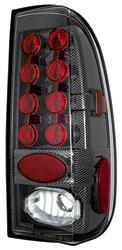 1997-2003 Ford F150 + 1999-2007 Ford F-250 Super Duty IPCW Carbon Fiber LED Tail Lights