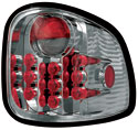 1997-2003 Ford F-150 Flareside IPCW LED Tail Lights Smoke