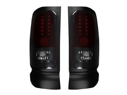 1994-2001 Dodge Ram 1500/2500/3500 Red/Smoked Recon LED Tail Lights